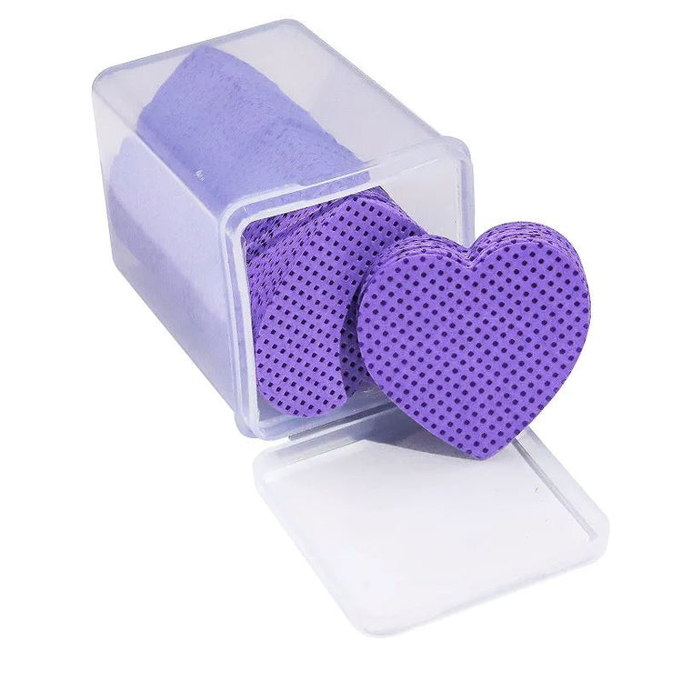 Nail Wipes Heart Shape 200pcs - NSI Australia