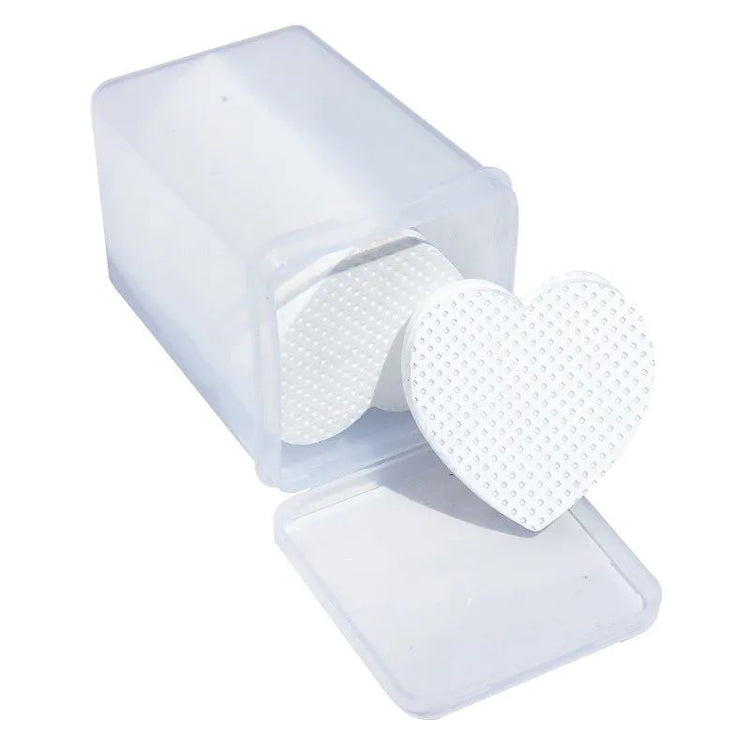 Nail Wipes Heart Shape 200pcs - NSI Australia