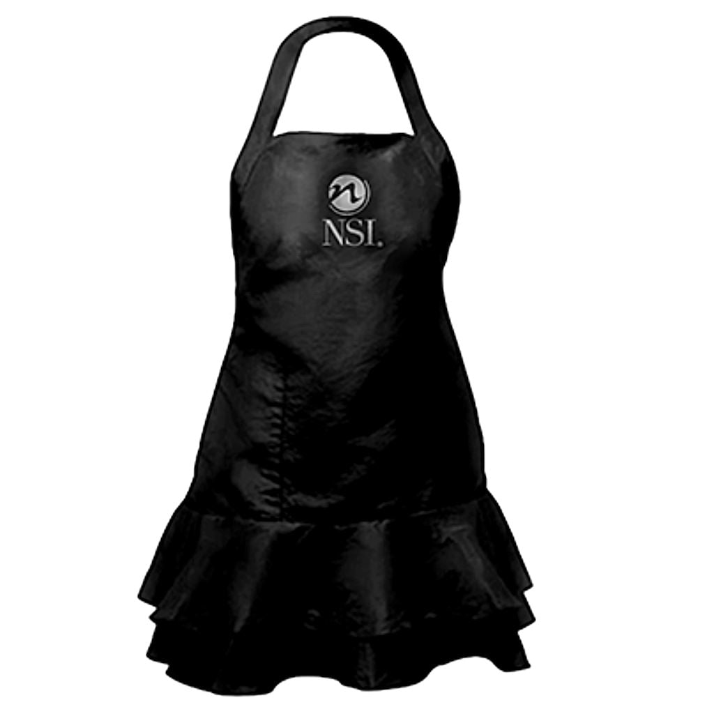 NSI Black Apron with Silver Logo - NSI Australia