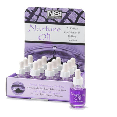 Nurture Oil - Cuticle Oil Natural Nail Care Retail Display Pack 12 x 7ml - NSI Australia
