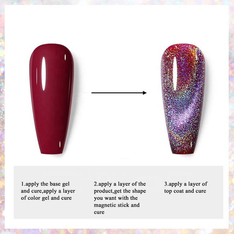 Omnipotent Cat Eye Magnetic Gel BORN PRETTY - NSI Australia