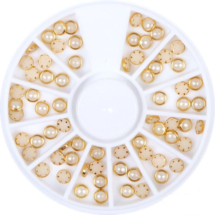 Pearls Nail Art Decoration Wheels - NSI Australia