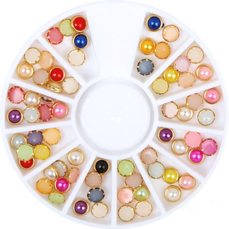 Pearls Nail Art Decoration Wheels - NSI Australia