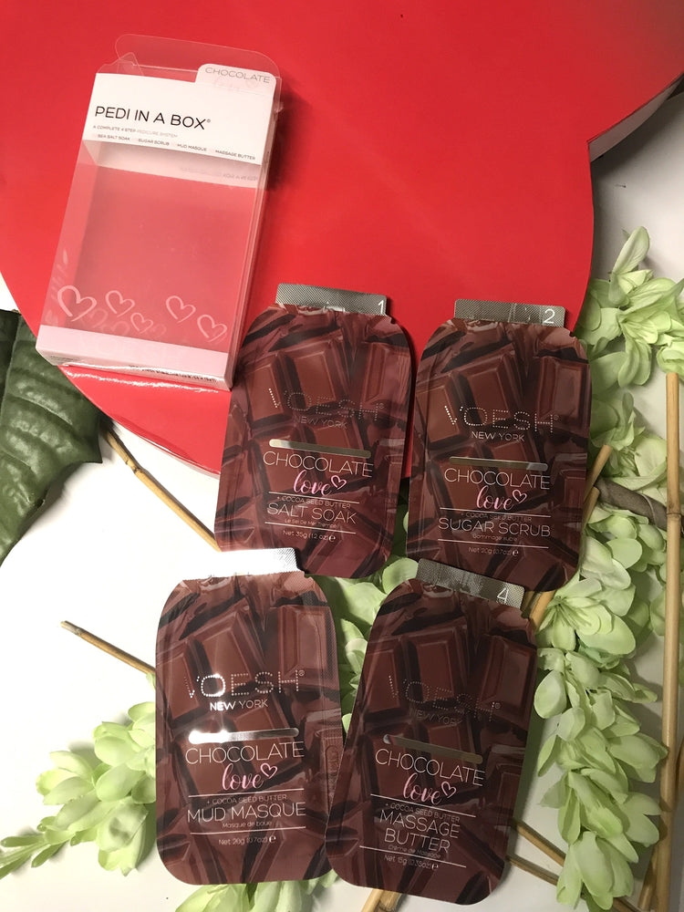 Pedi-in-a-Box Chocolate Love - Voesh - NSI Australia