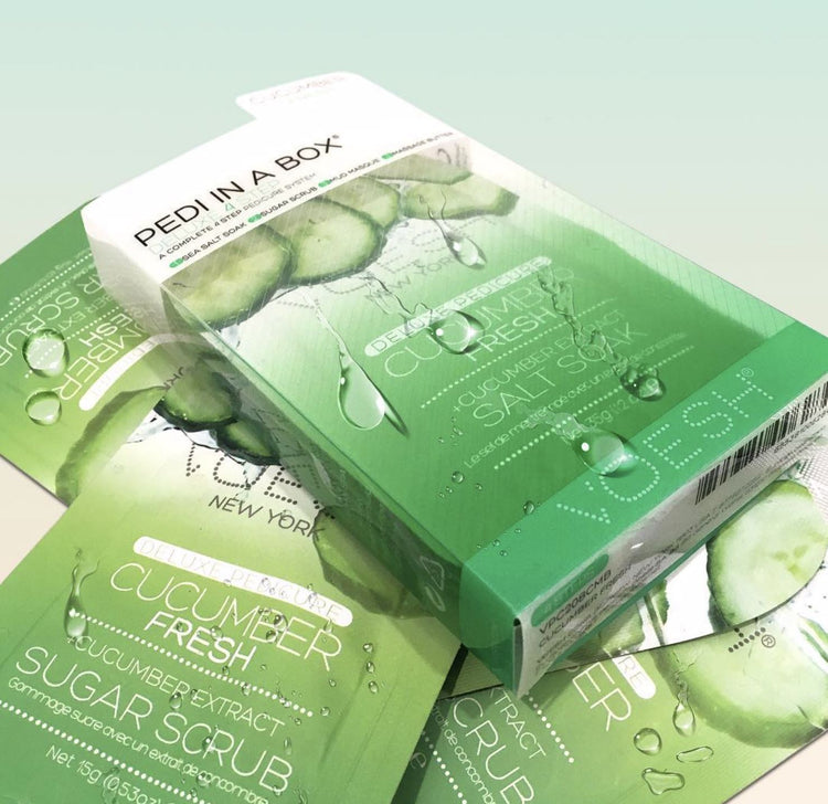 Pedi-in-a-Box Cucumber Fresh - Voesh - NSI Australia