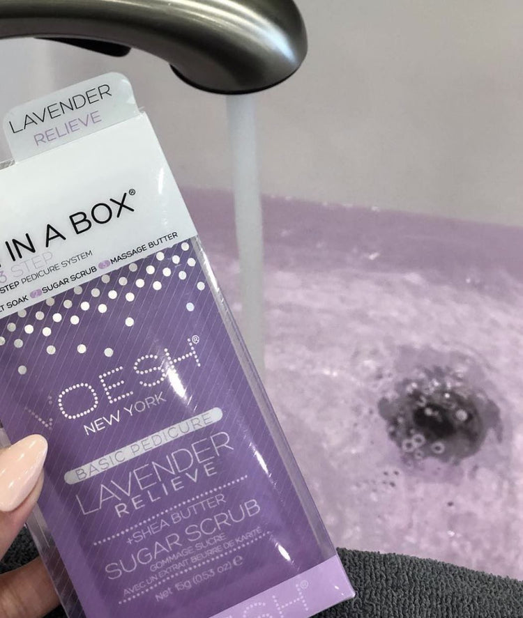 Pedi-in-a-Box Lavender Relieve - Voesh - NSI Australia