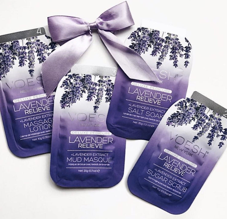 Pedi-in-a-Box Lavender Relieve - Voesh - NSI Australia
