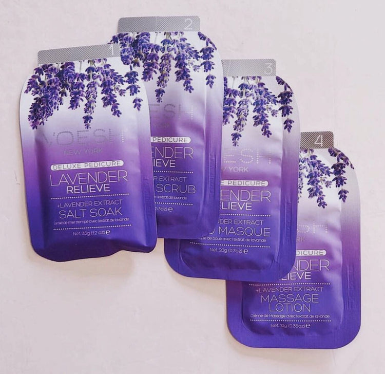 Pedi-in-a-Box Lavender Relieve - Voesh - NSI Australia