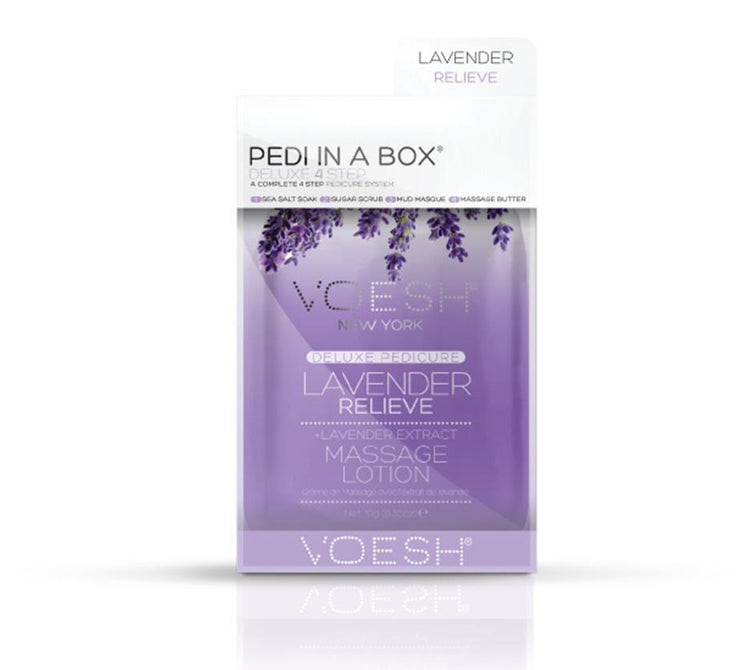 Pedi-in-a-Box Lavender Relieve - Voesh - NSI Australia
