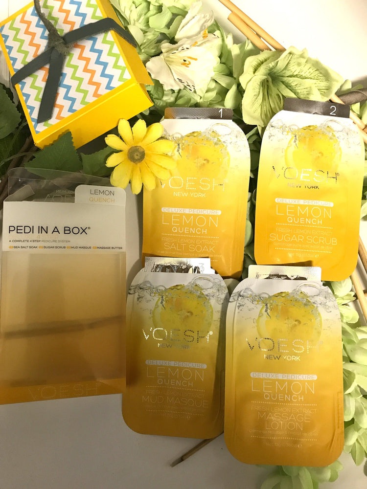 Pedi-in-a-Box Lemon Quench - Voesh - NSI Australia