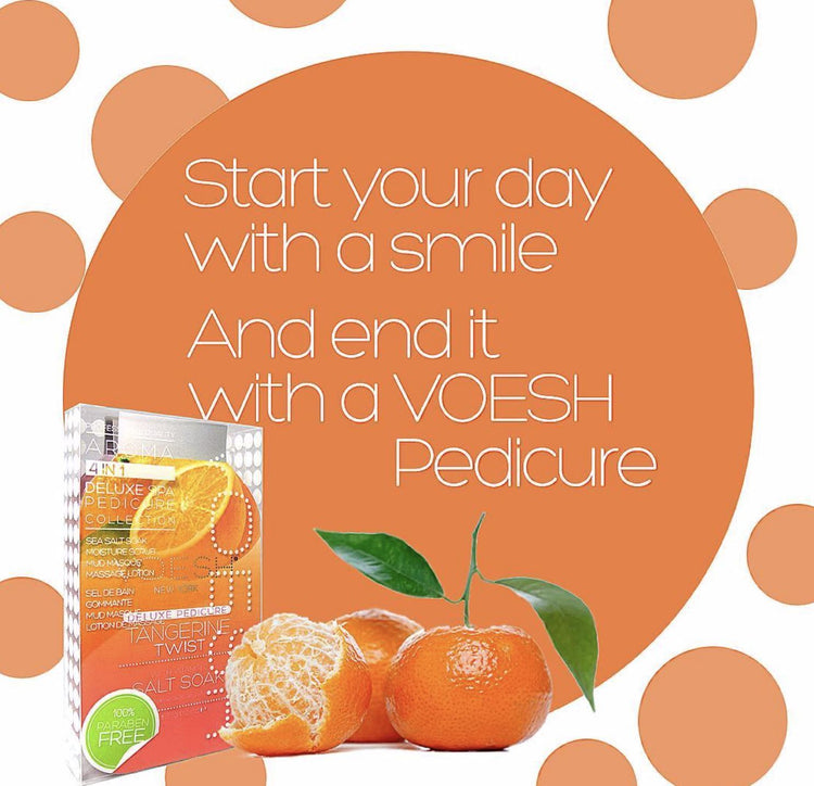 Pedi-in-a-Box Tangerine Twist - Voesh - NSI Australia