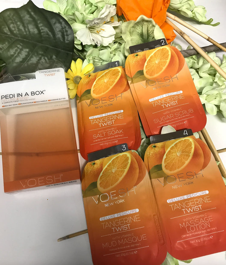 Pedi-in-a-Box Tangerine Twist - Voesh - NSI Australia
