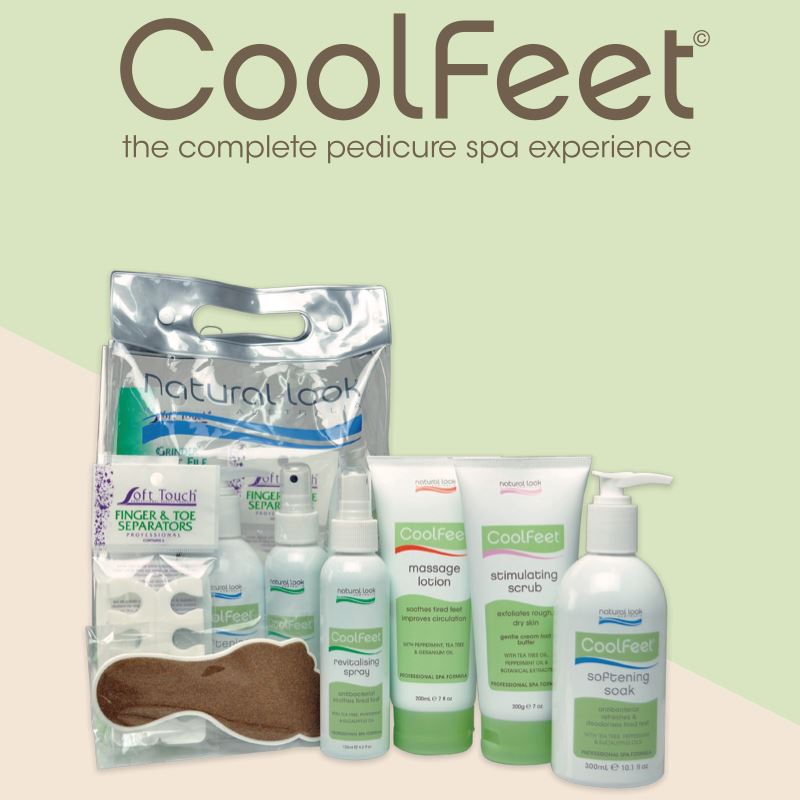 Pedicure Kit Cool Feet Natural Look — NSI Australia