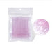 Pink Glitter Micro Brushes 100pk - NSI Australia