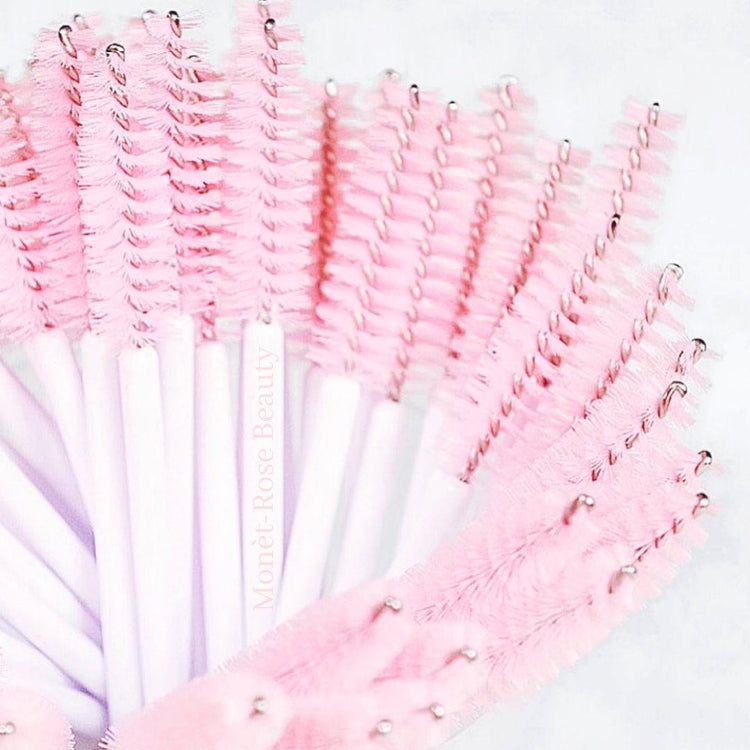 Pink & White Lash Wands - NSI Australia