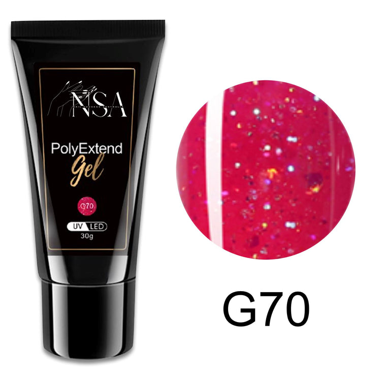 PolyGel - PolyExtend Gel In A Tube - NSI Australia