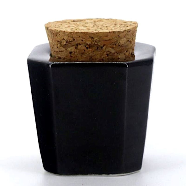 Porcelain Dappen Dish with Cork Lid (V-Shape) - NSI Australia