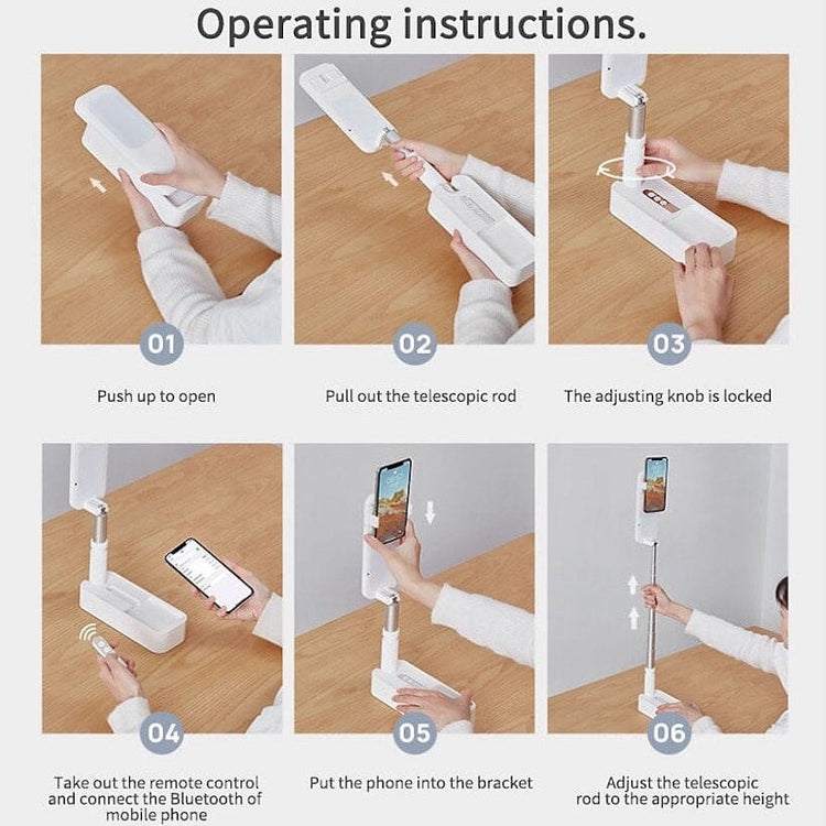 Portable LED Light and Phone Holder for Nails & Beauty - NSI Australia