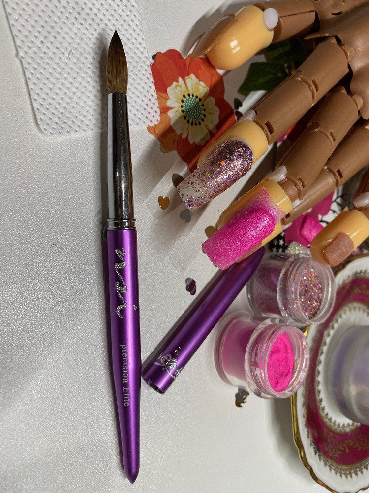 PRECISION ELITE 100% Kolinsky Acrylic Brush #14 - NSI Australia