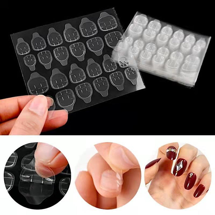 Press On Nail Sticker Tabs (Bag 24pcs) - NSI Australia