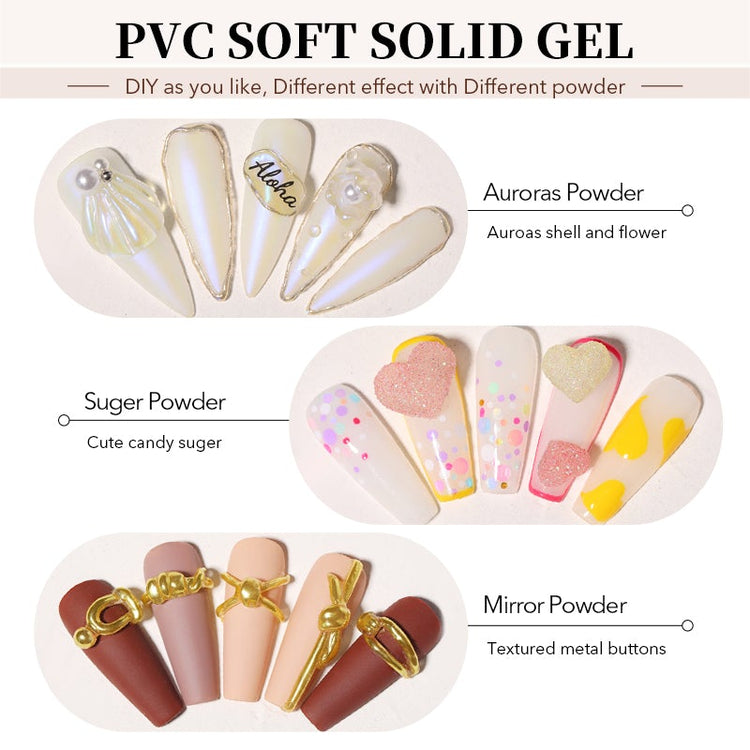 PVC Soft Solid 3D Sculpting Gel BORN PRETTY - NSI Australia