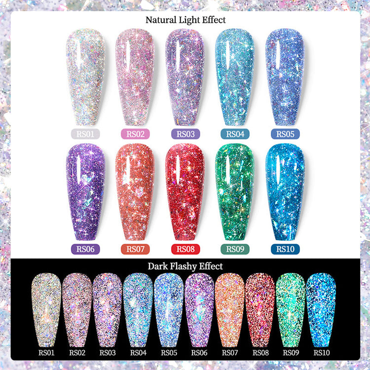 Reflective Disco Gel BORN PRETTY - NSI Australia