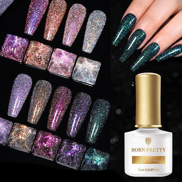 Reflective Glitter Flash Gel Polish BORN PRETTY - NSI Australia