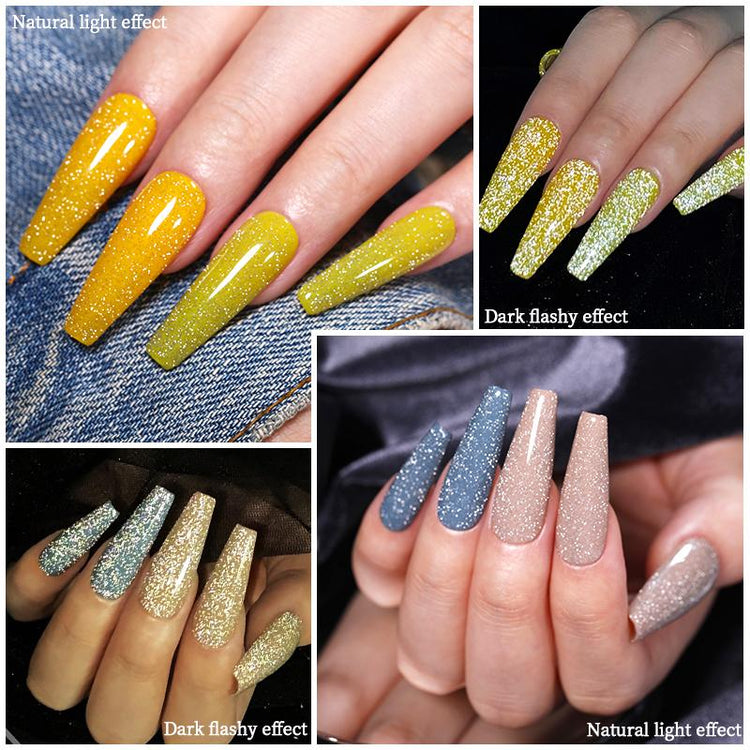 Reflective Glitter Top Coat BORN PRETTY - NSI Australia