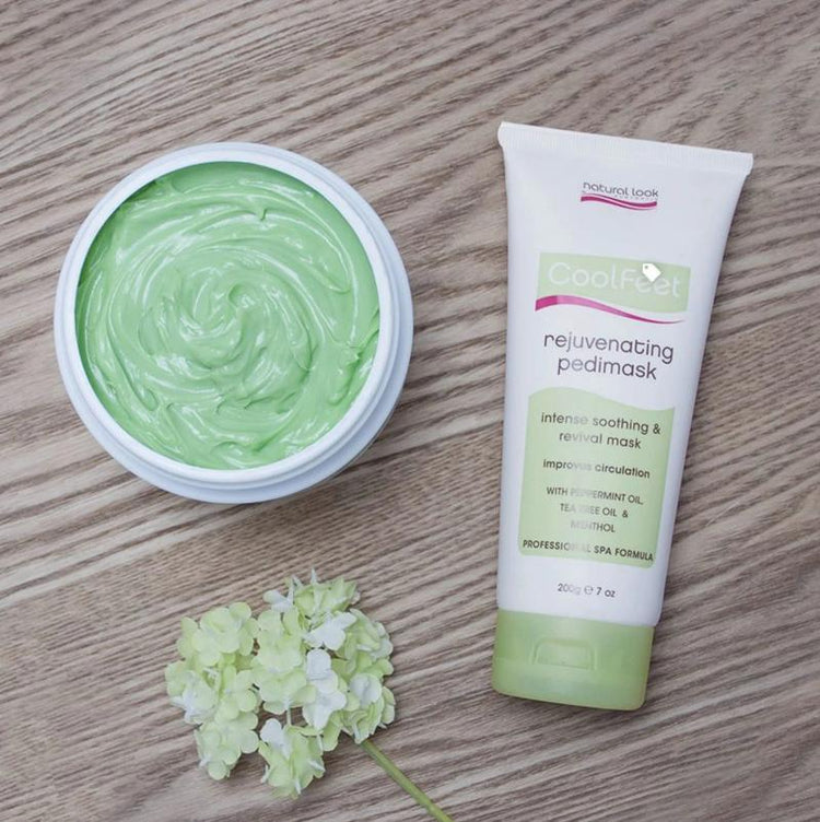 Rejuvenating Pedimask 200g ~ Cool Feet ~ Natural Look - NSI Australia