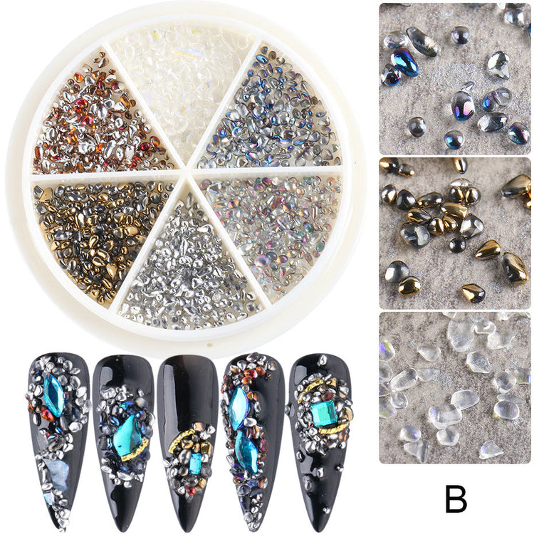 Rhinestones & Charms Nail Art Decoration Wheels - NSI Australia