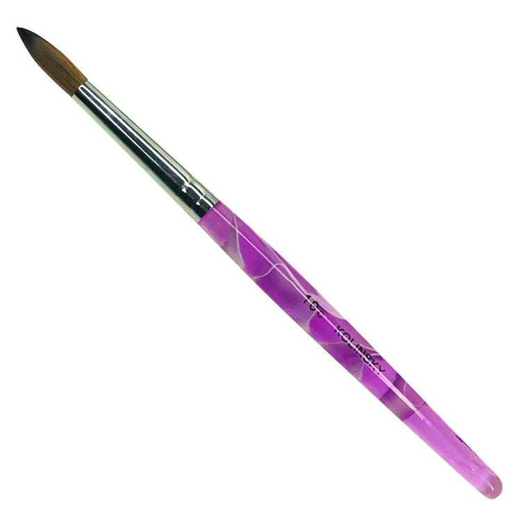 Round Kolinsky Acrylic Brush - NSI Australia