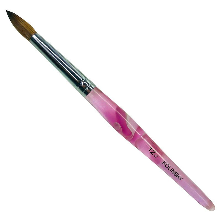 Round Kolinsky Acrylic Brush - NSI Australia