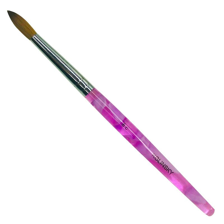 Round Kolinsky Acrylic Brush - NSI Australia