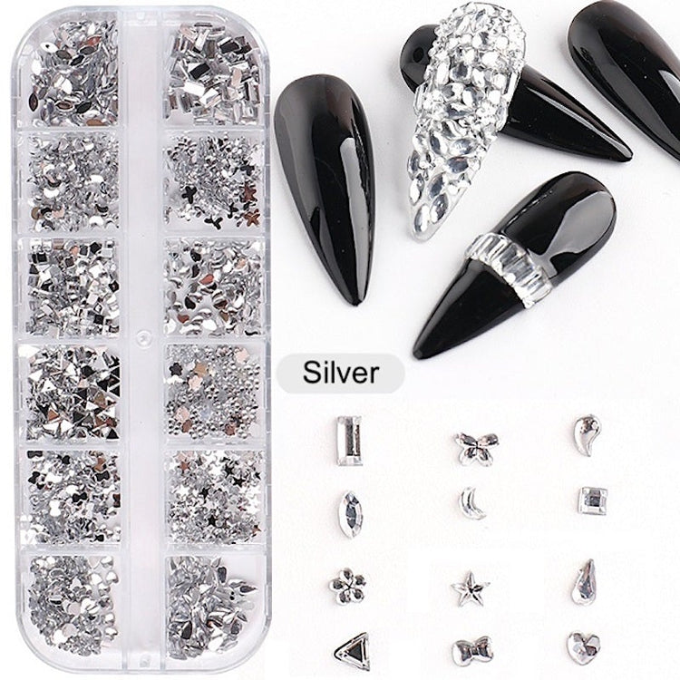 Shaped Nail Rhinestones Tray - NSI Australia