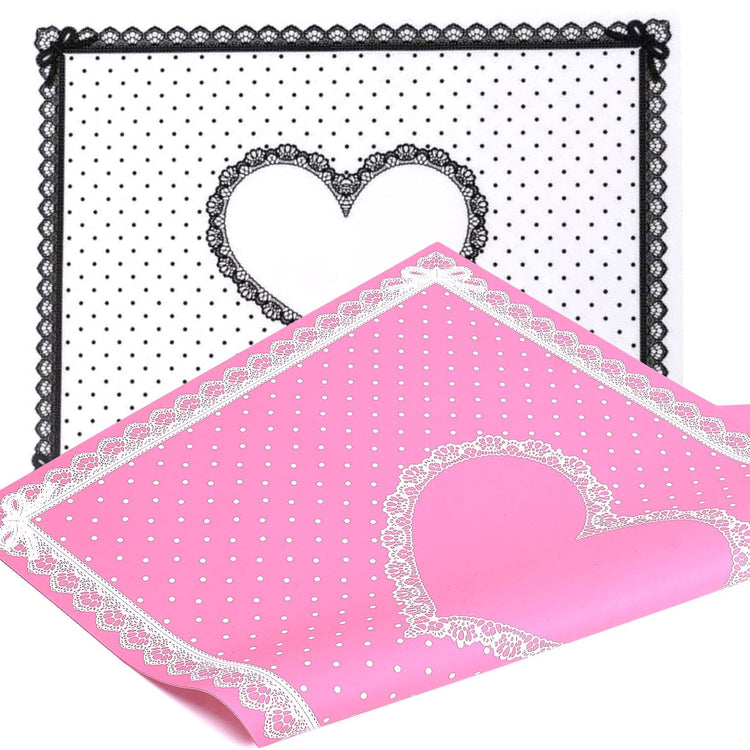 Silicone Nail Table Mat Heart Design - NSI Australia