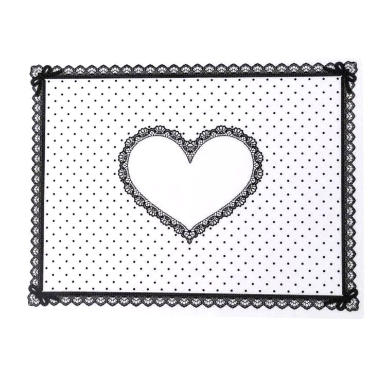 Silicone Nail Table Mat Heart Design - NSI Australia