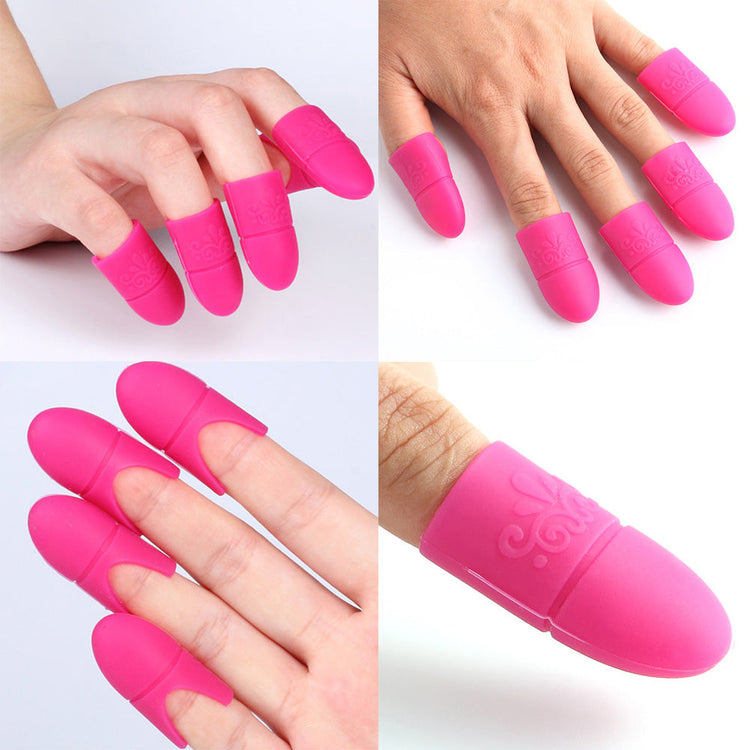 Silicone Soak Off Cap 5pcs Pack - NSI Australia