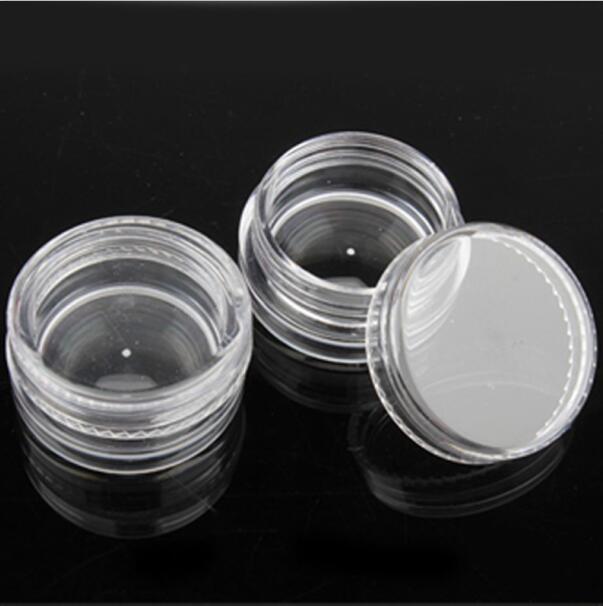 Small Plastic Clear Round Jar 12pcs Pack - NSI Australia