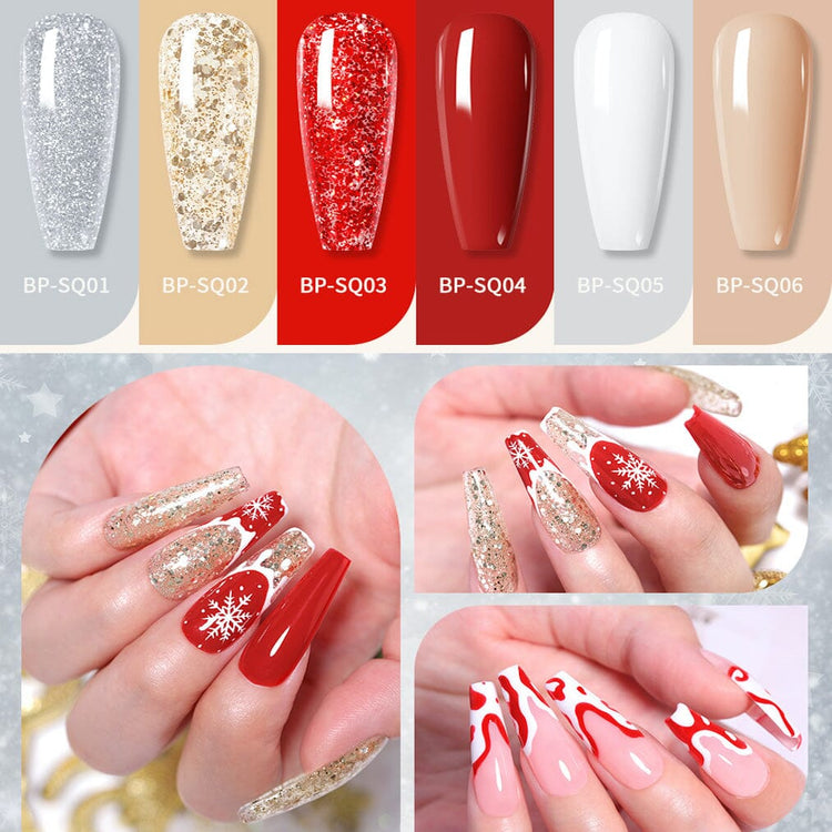 Snow Queen - Gel Polish 6 Colour Set - NSI Australia