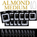 Soft Gel Tips Individual Refill Sizes 50pcs - Almond - NSI Australia