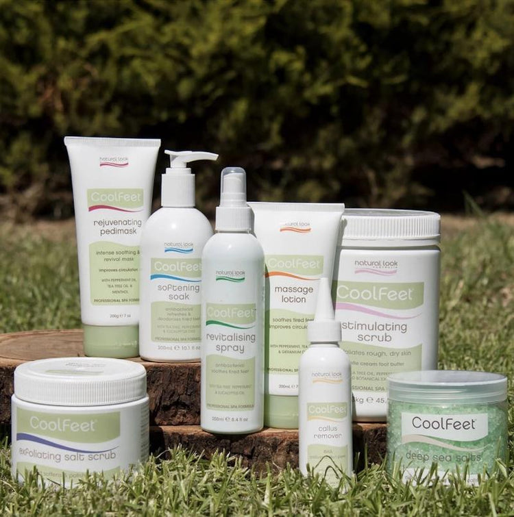 Softening Soak ~ Cool Feet ~ Natural Look - NSI Australia