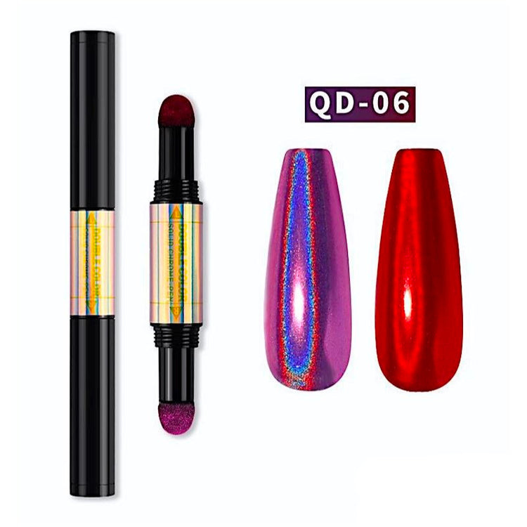 Solid Chrome Pen Double Colour - NSI Australia