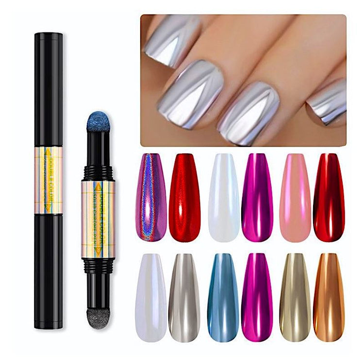 Solid Chrome Pen Double Colour - NSI Australia