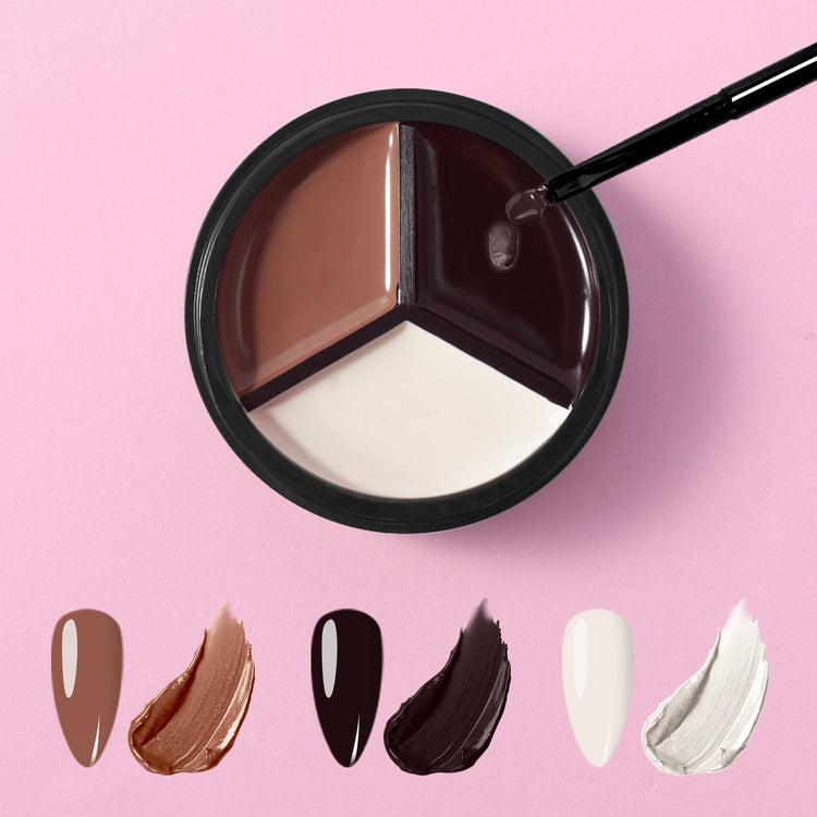 Solid Gel Polish 3in1 Colour Jar - NSI Australia