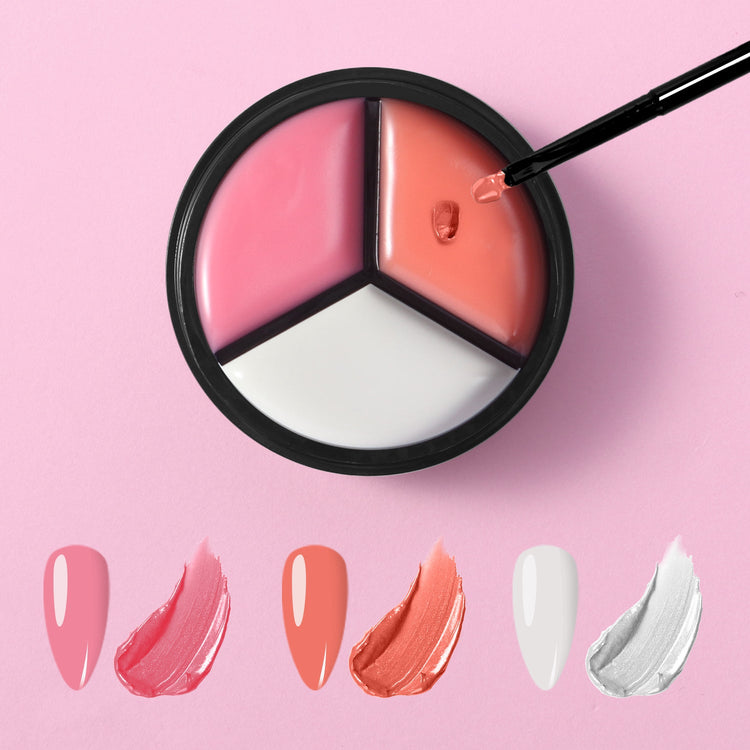 Solid Gel Polish 3in1 Colour Jar - NSI Australia