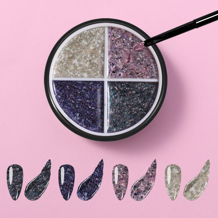 Solid Gel Polish 4in1 Colour Jar - NSI Australia