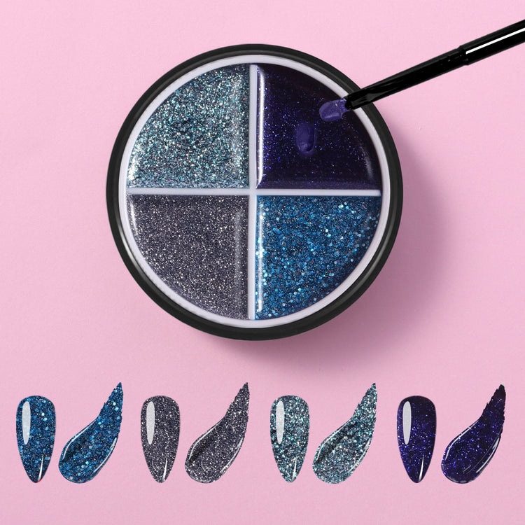Solid Gel Polish 4in1 Colour Jar - NSI Australia