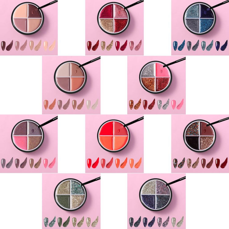 Solid Gel Polish 4in1 Colour Jar - NSI Australia