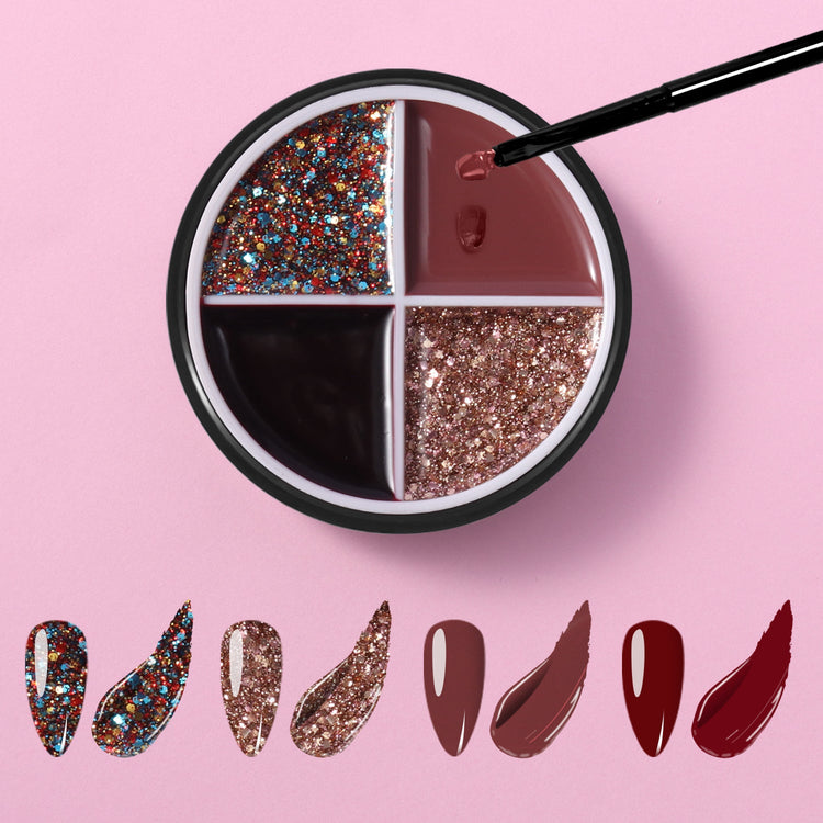 Solid Gel Polish 4in1 Colour Jar - NSI Australia