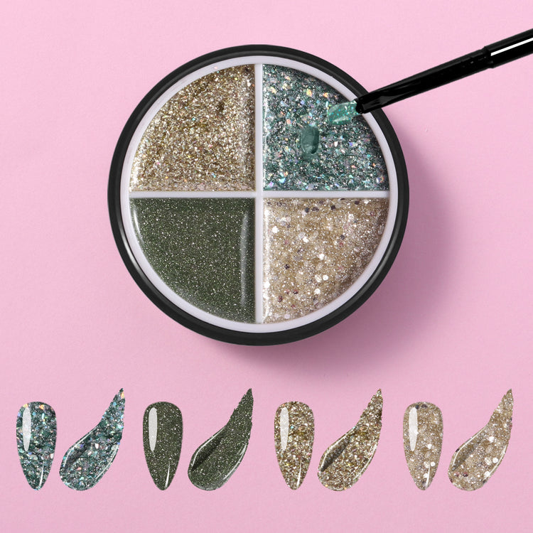 Solid Gel Polish 4in1 Colour Jar - NSI Australia